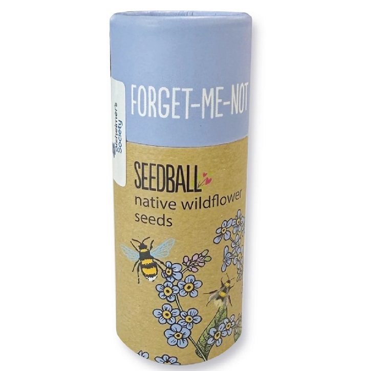 Forget-me-not seedball tube