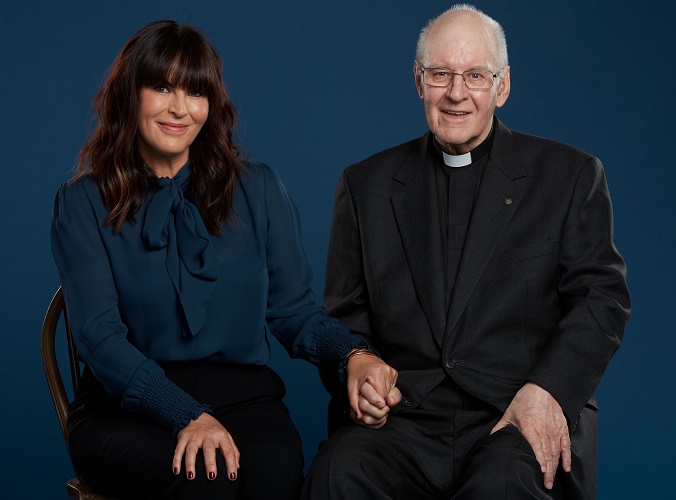 Anna Richardson and her father