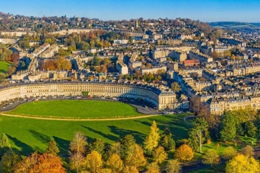 View of Bath Skyline