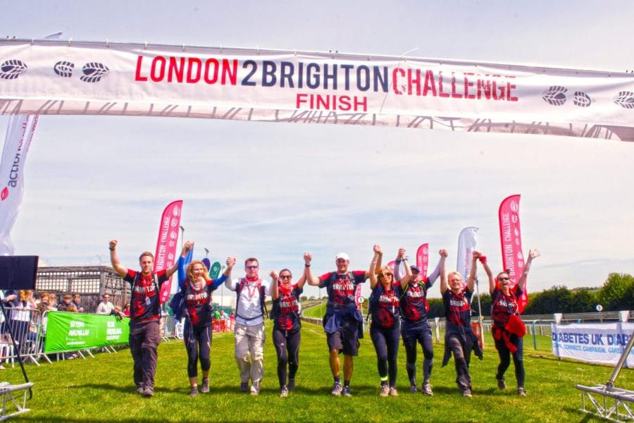 London2Brighton Finishline