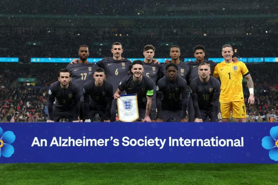 England men's football team group photo