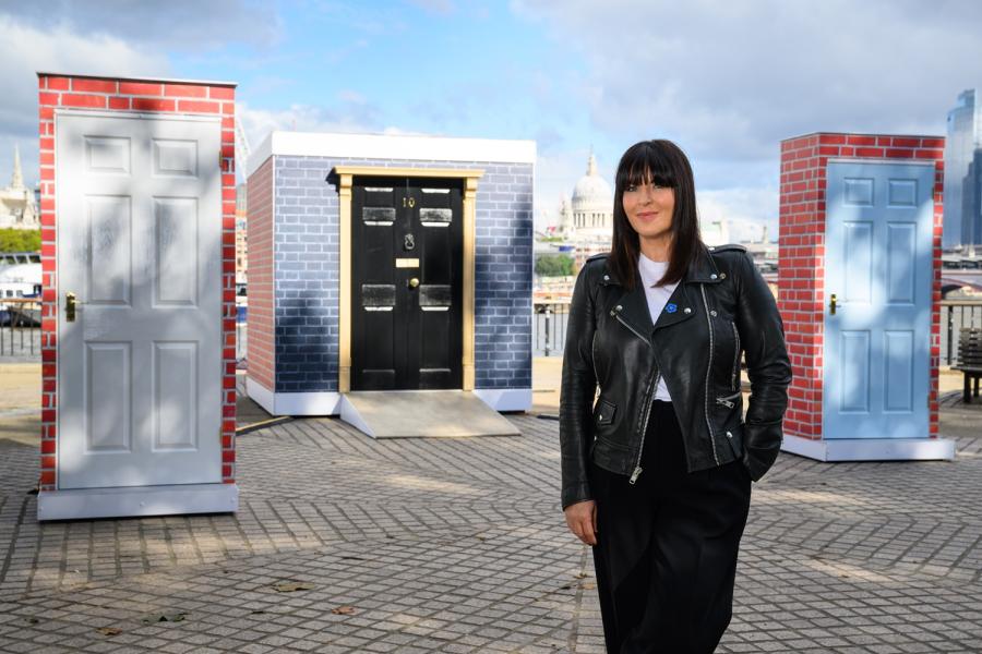 Anna Richardson at the Alzheimer's Society's Behind Closed Doors installation