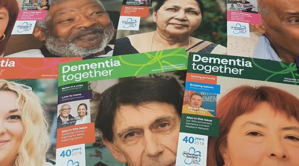 Dementia together magazine covers