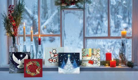 A selection of Christmas cards